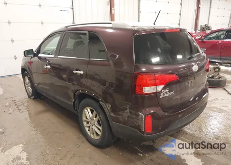 2015 Kia Sorento Lx из США, поврежденный, VIN 5XYKTCA66FG584752